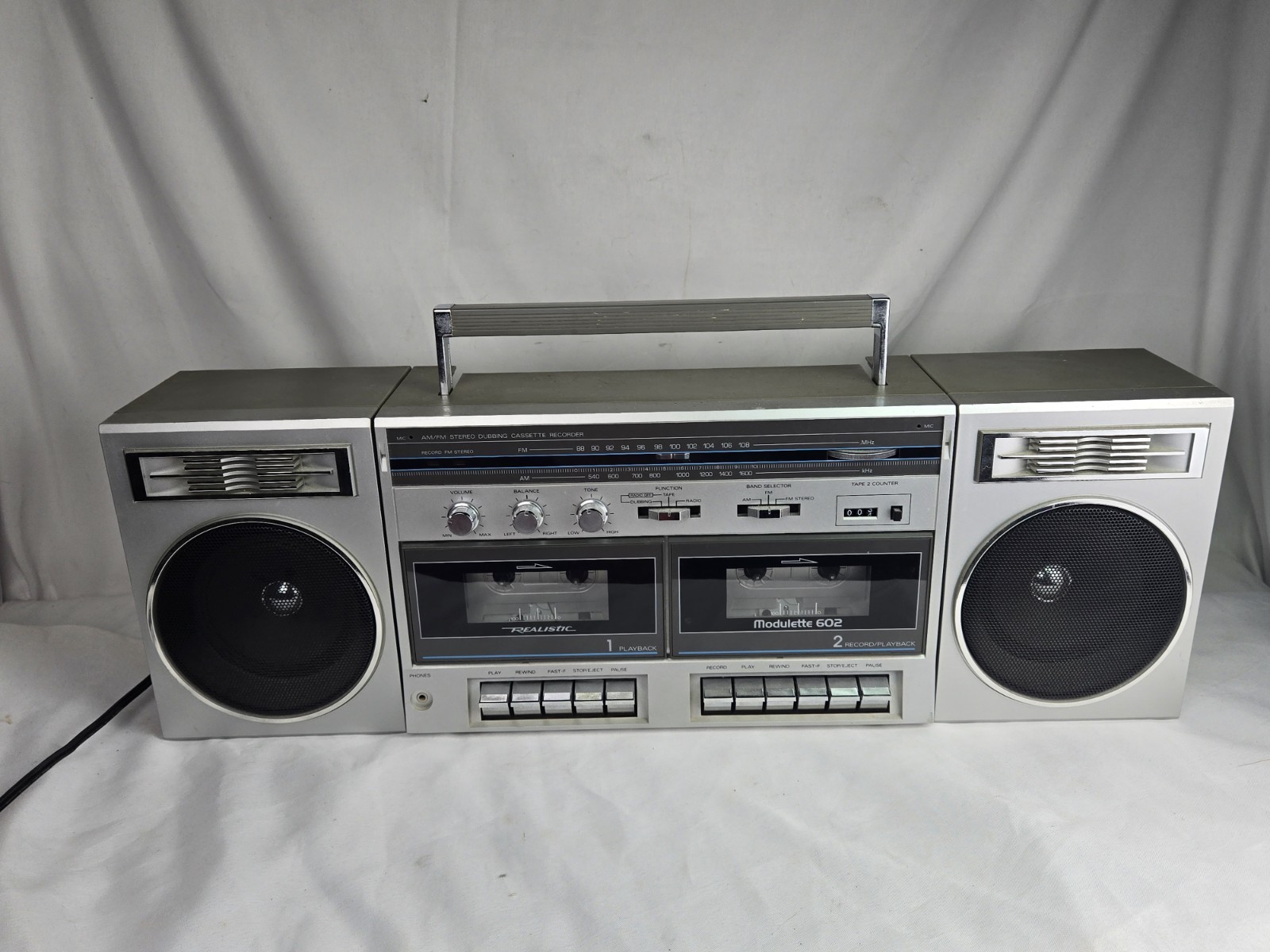 Realistic Modulette 602 High Fidelity System - TESTED - Nice Condition VTG Realistic Modulette 602 High Fidelity System - TESTED - Nice Condition VTG