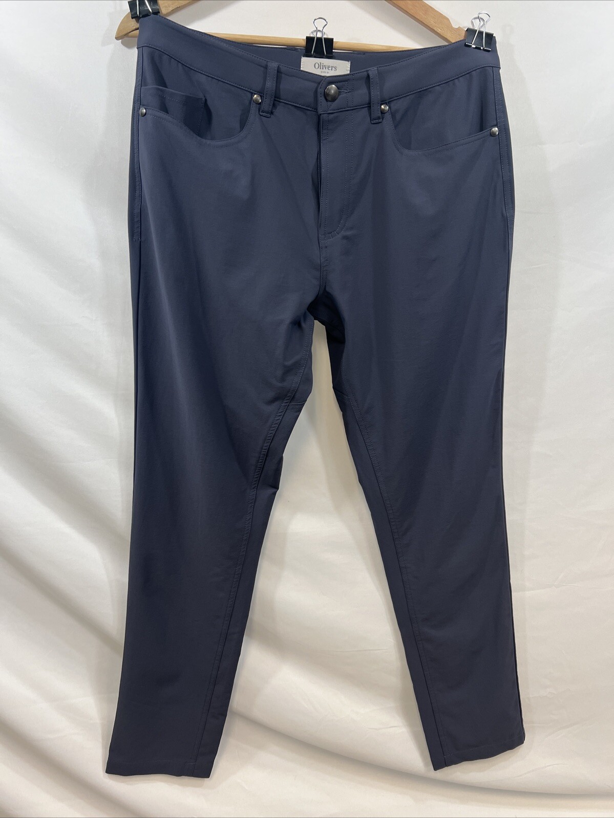 Oliver\'s Apparel Men\'s Passage Stretch Pant Orig $148 NWOT BLUE STEEL Many Sizes