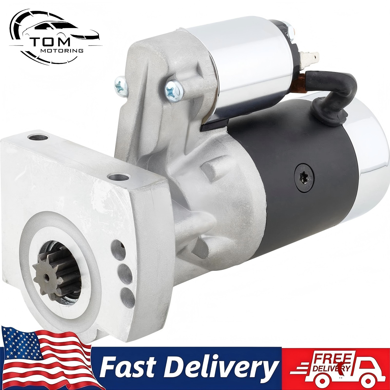 Mini Starter High Torque Gear Reduction Fits Chevy LS, 4.8, 5.3, 6.0L