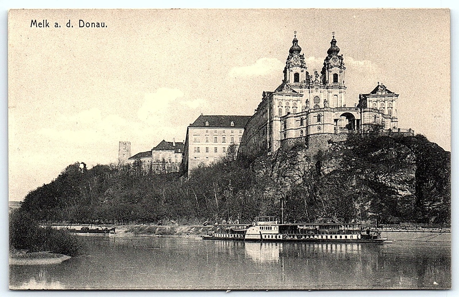 Postcard Postcard of Melk a. d. Donau