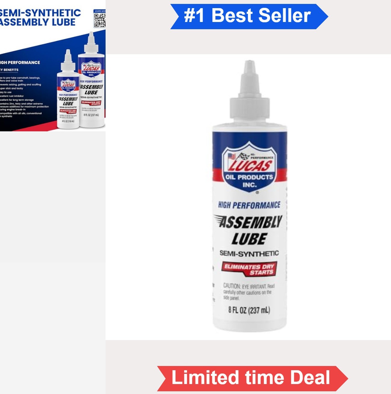 Assembly Lube 8 Ounce Engine Building Pre Lube Bearings Cams Lifters Valve