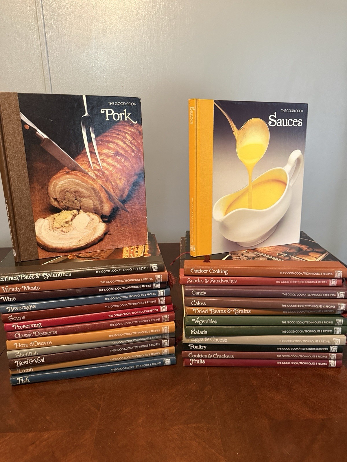 VTG Time Life The Good Cook Recipes & Techniques Set of 25 Hardcover Books VTG Time Life The Good Cook Recipes & Techniques Set of 25 Hardcover Books