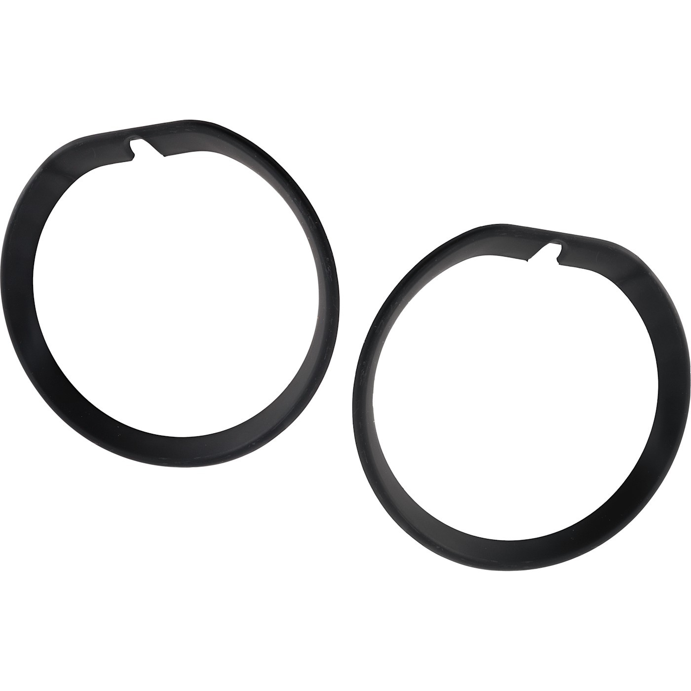 Pair Set of 2 Fog Light Trims  Driver & Passenger Side Left Right for Mini 17-20