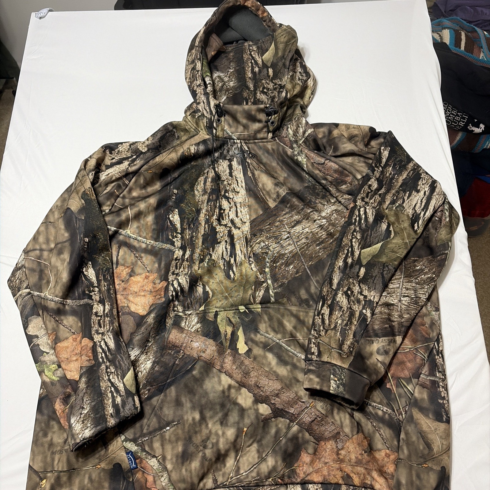 AFTCO Men\'s Camo Multicolor Performance Hoodie W Gator Polyester XXL AFTCO Men\'s Camo Multicolor Performance Hoodie W Gator Polyester XXL