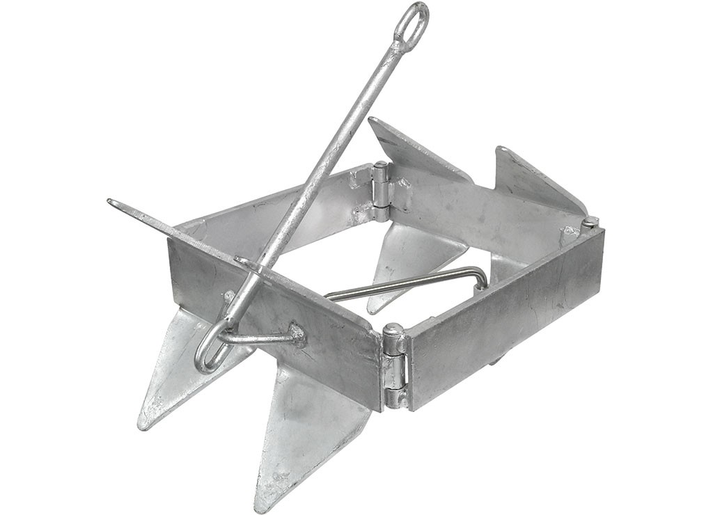 Extreme Max 3006.6821.1 BoatTector Galvanized Cube Anchor (Box-Style) - 13 lbs.