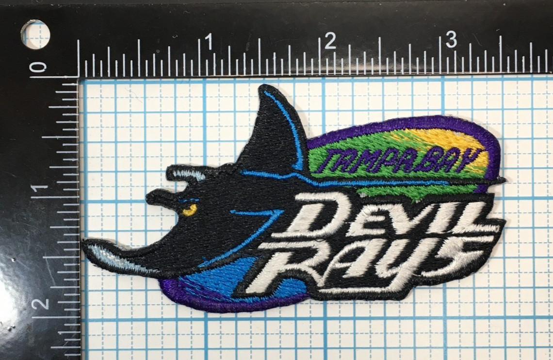 1998-2000 TAMPA BAY DEVIL RAYS MLB BASEBALL VINTAGE 3.5\