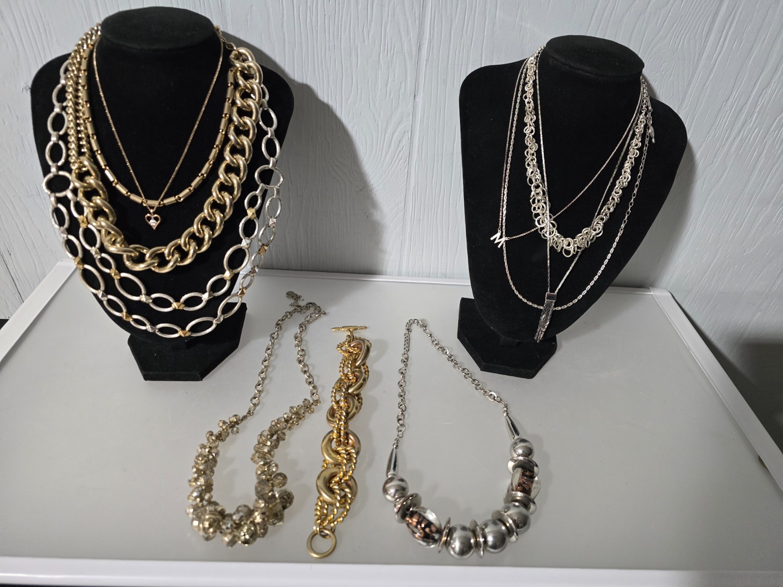 Vintage & Modern Costume Jewelry Lot 11pc Signed Kenneth Jay Lane, Avon, Stella Vintage & Modern Costume Jewelry Lot 11pc Signed Kenneth Jay Lane, Avon, Stella