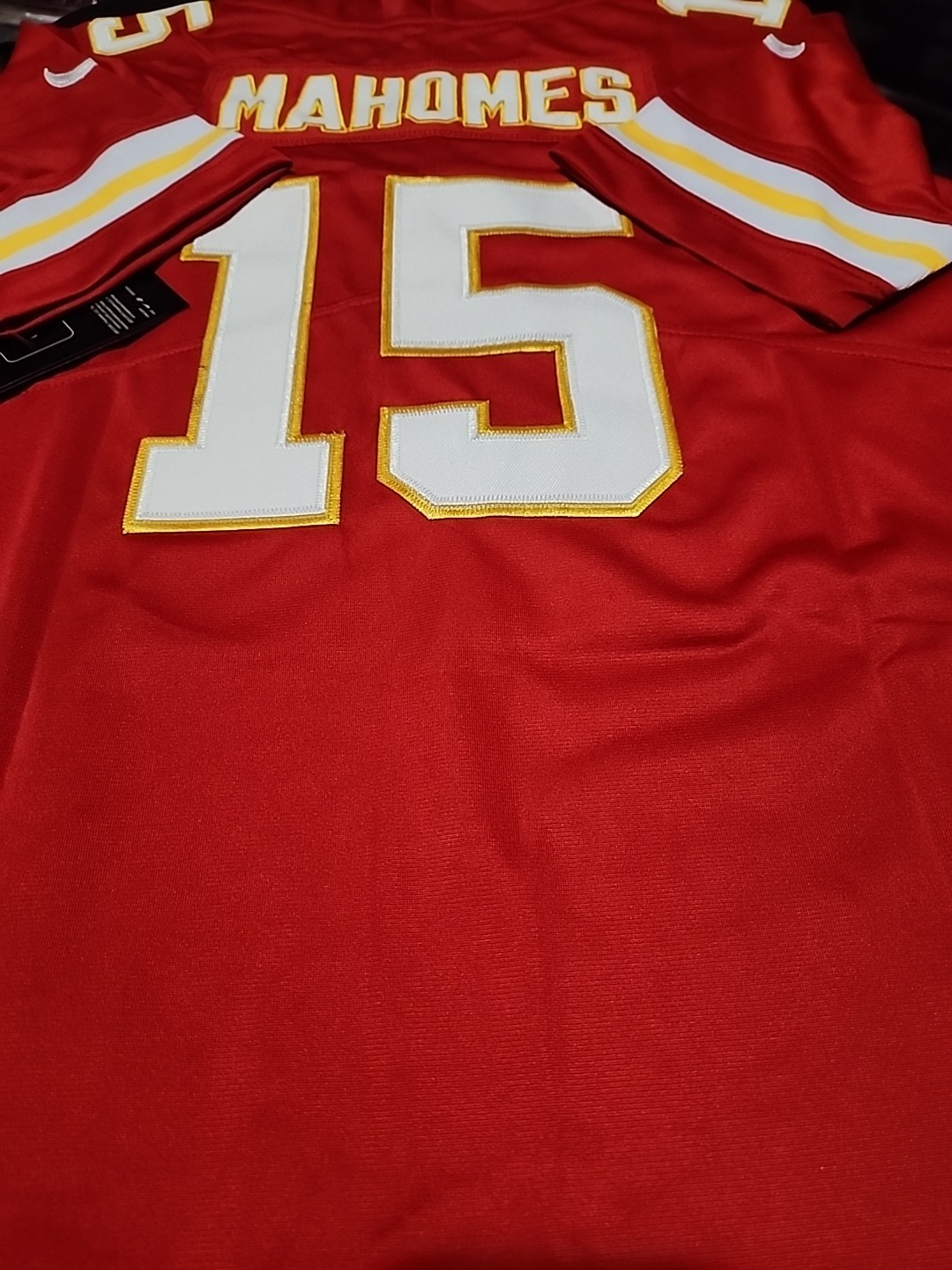 NWT adult customized chiefs #15 patrick mahomes S-3xL stitched red old season NWT adult customized chiefs #15 patrick mahomes S-3xL stitched red old season