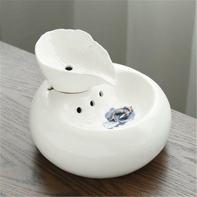 1pcs Creative Cat Dog Automatic Circulation Water Dispenser Fountain Water Basin