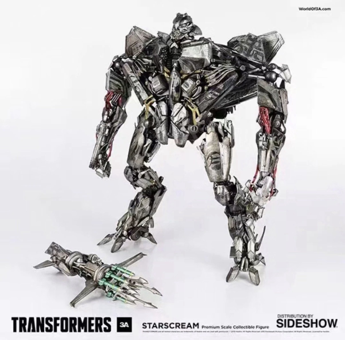 Threezero 3A Large-scale Dark of the Moon Starscream Super Rare Version