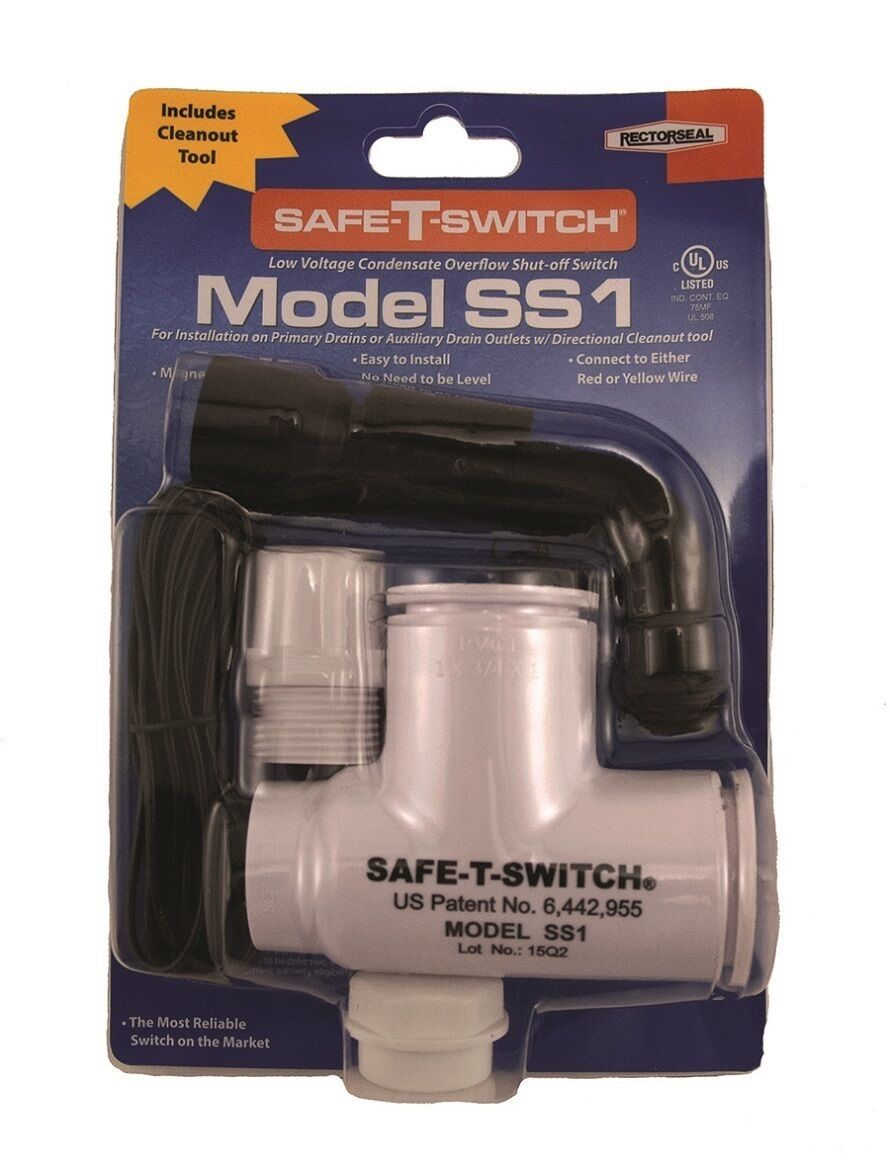 Rectorseal No. 97632 Safe-T-Switch SS1 Drain Safety Switch  With Clean-Out Tool
