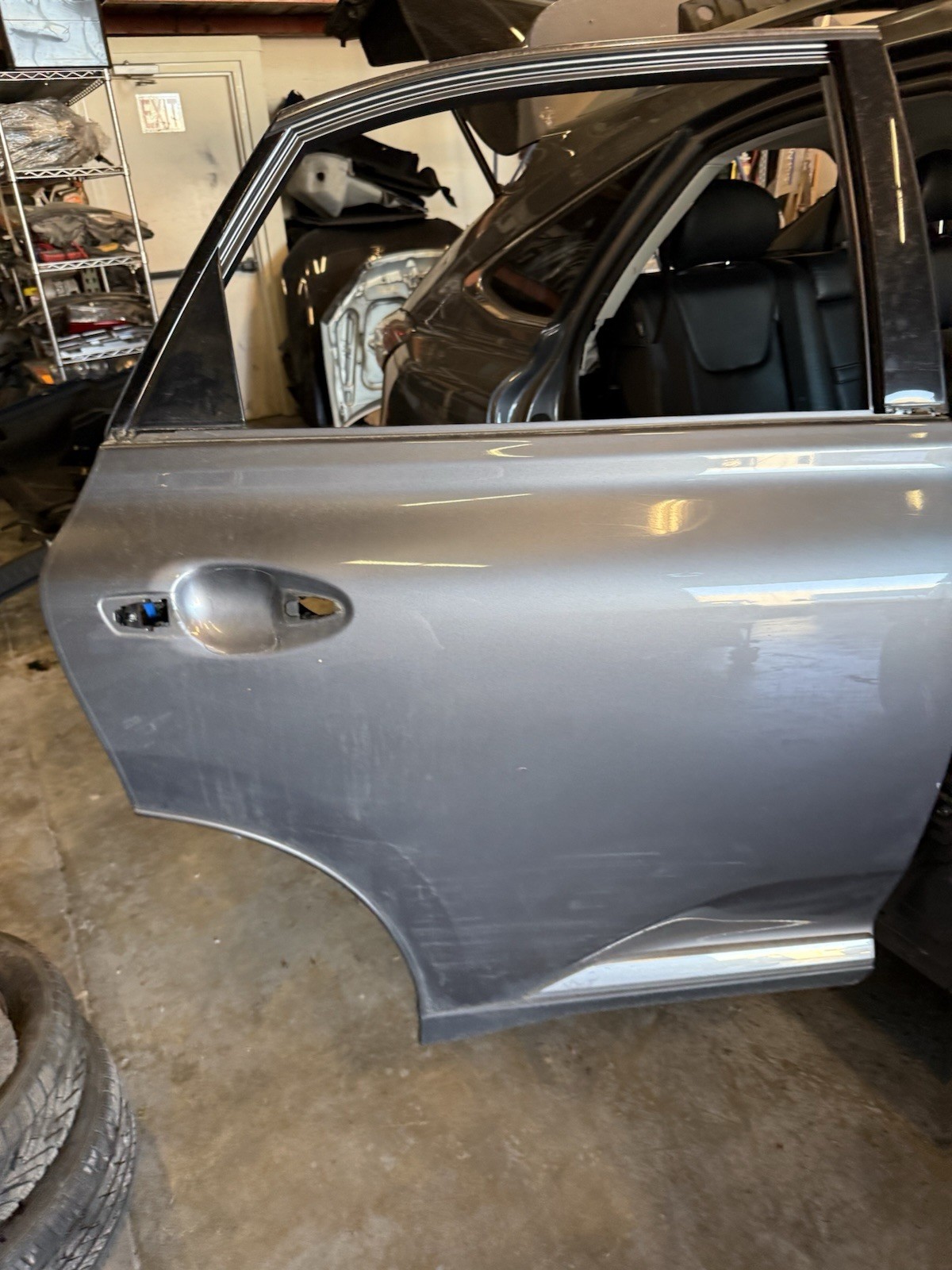Lexus RX350 RX450h 2010-2015 Rear Right Passenger Door Shell OEM