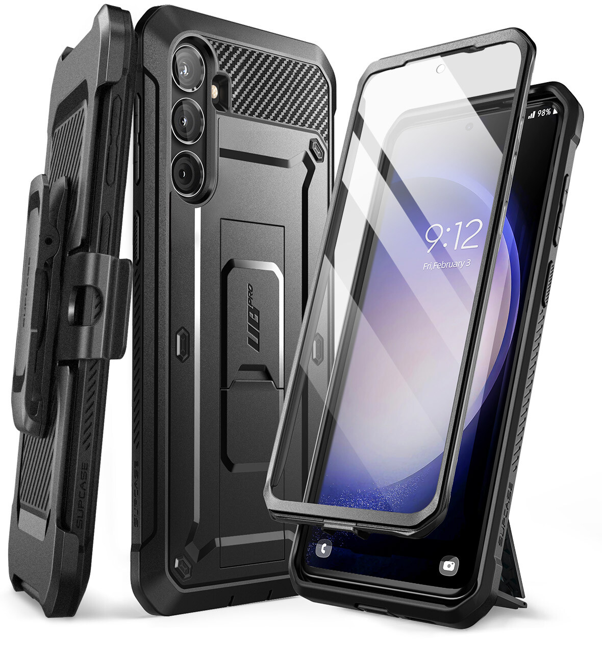 [Military-Grade Protection Case] Samsung Galaxy S24 FE SUPCASE Heavy Duty Cover