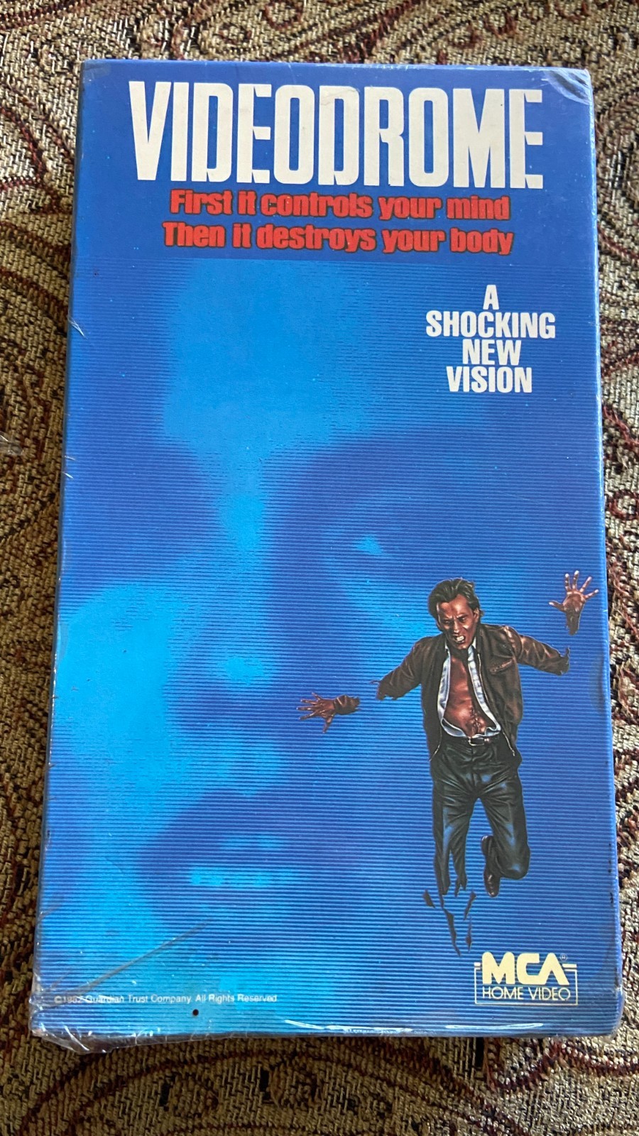 MCA VIDEODROME VHS 1987 David Cronenberg James Woods Sci Fi Horror Uncut Tested MCA VIDEODROME VHS 1987 David Cronenberg James Woods Sci Fi Horror Uncut Tested