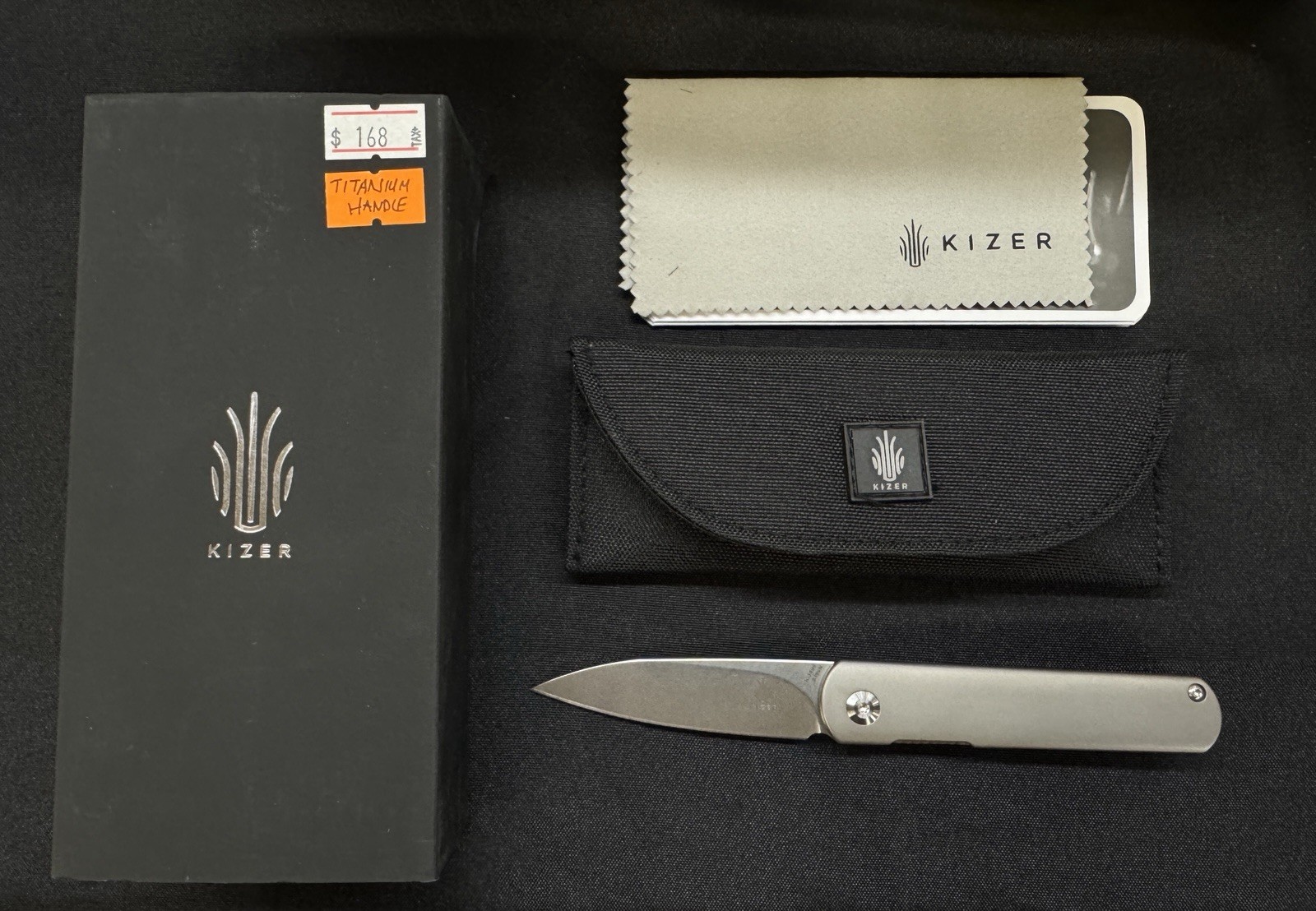KIZER Tactical Folding Pocket Knife - FEIST Ki3499 - RARE Discontinued KIZER Tactical Folding Pocket Knife - FEIST Ki3499 - RARE Discontinued