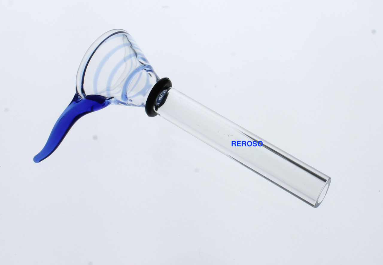 3 Pieces 9mm Green,Blue,Yellow Glass Replacement Slide Bowl With Handle & O-Ring