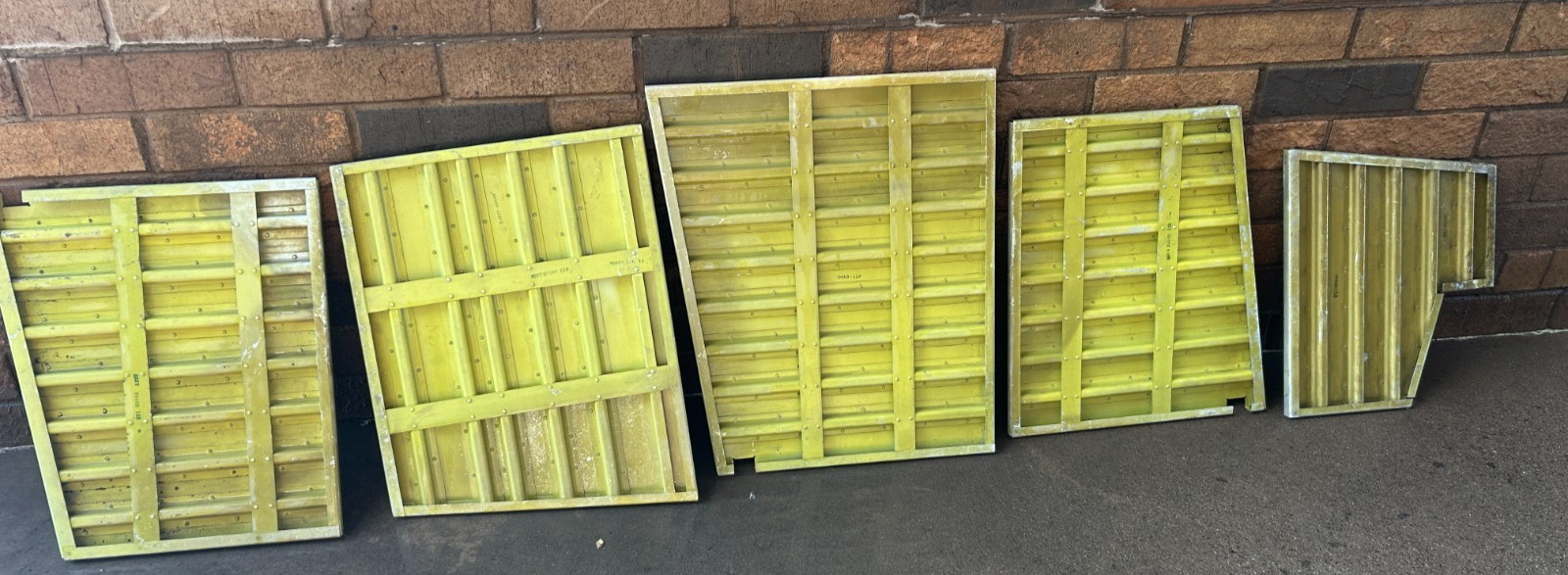 Bell 206 Jetranger helicopter floor panel structure lot 20403-116 -118 -122 -123