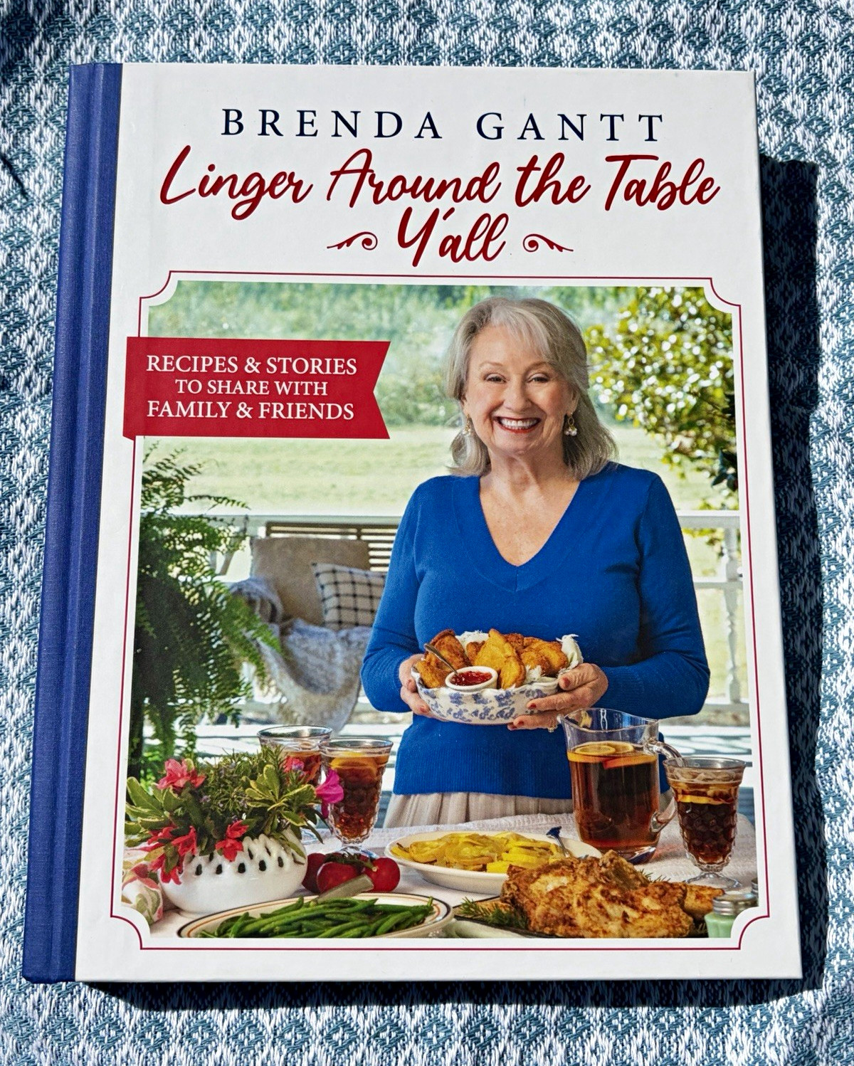 Brenda Gantt Linger Around the Table, Y’all Hardcover Illustrated Cookbook 2022