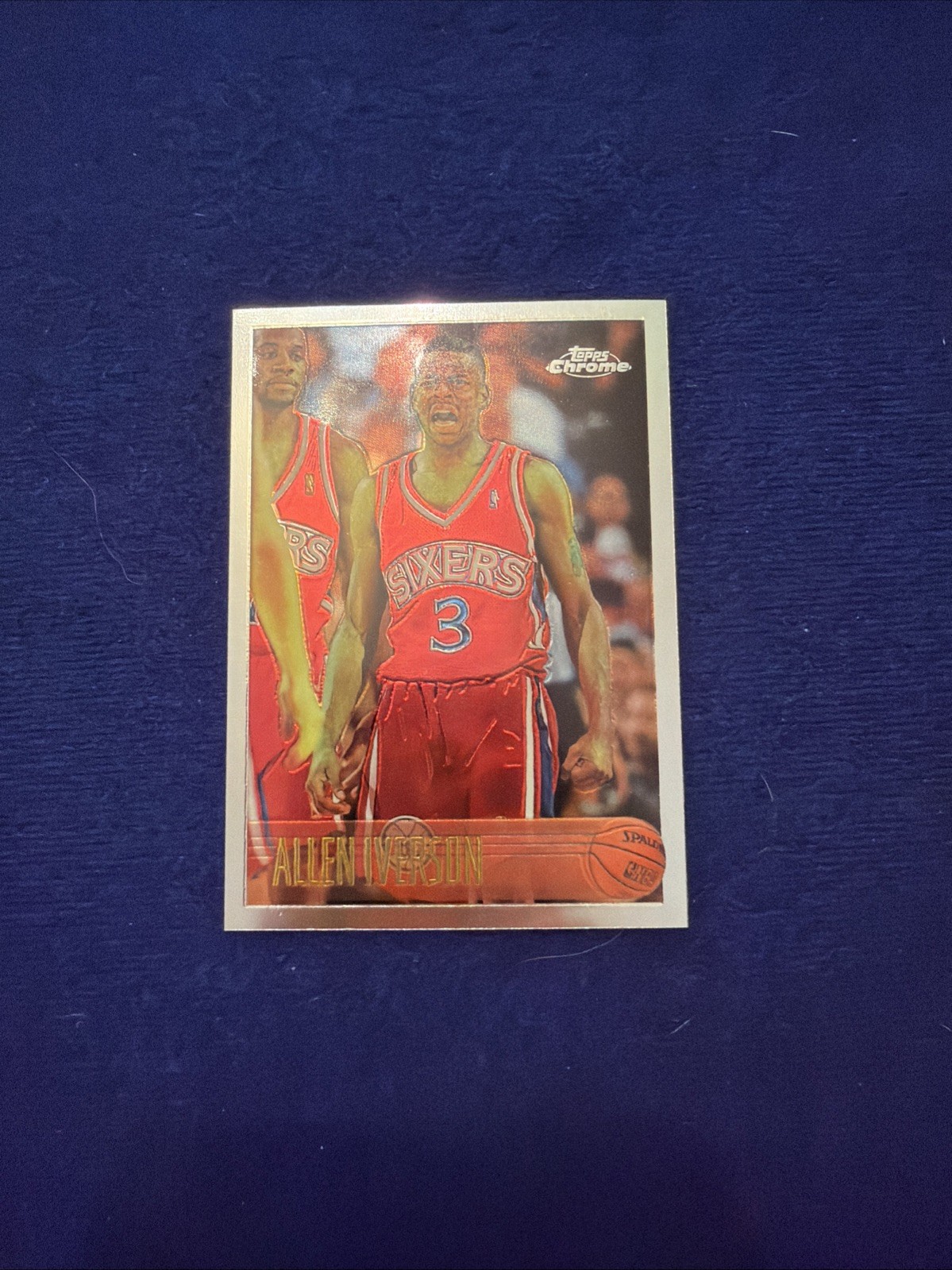 ALLEN IVERSON 1996-97 TOPPS CHROME #171 RC ROOKIE *PHILADELPHIA 76ERS NUGGETS* ALLEN IVERSON 1996-97 TOPPS CHROME #171 RC ROOKIE *PHILADELPHIA 76ERS NUGGETS*