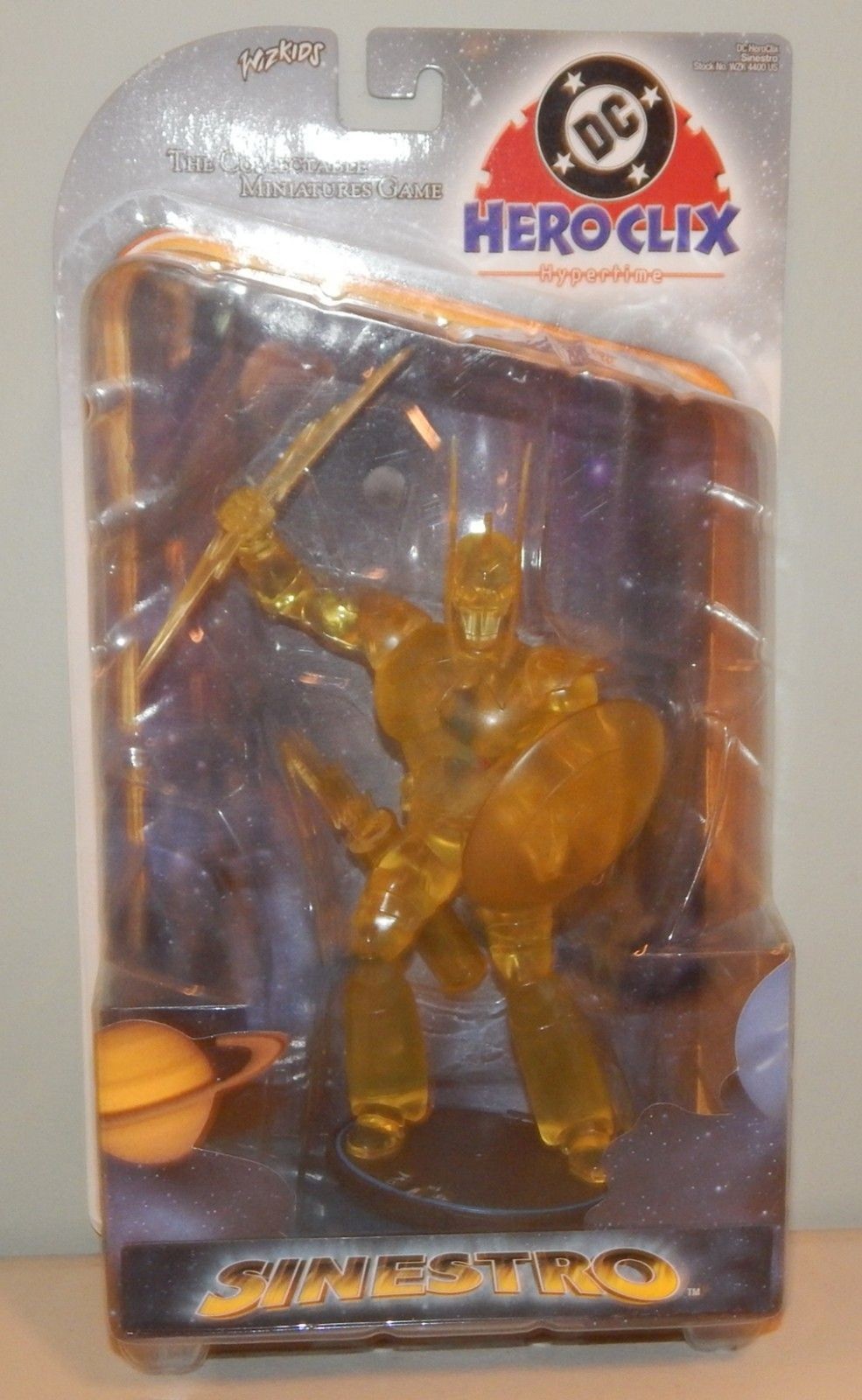 DC Heroclix Hypertime Sinestro Colossal Figure Wizkids 2002 New Unopened Package DC Heroclix Hypertime Sinestro Colossal Figure Wizkids 2002 New Unopened Package