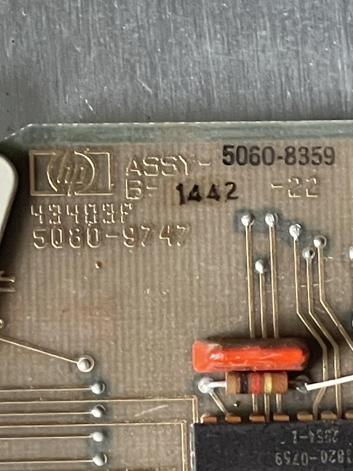 HP 5060-8359 8K solid state semiconducter memory HP 2100/1000 Vintage 1974