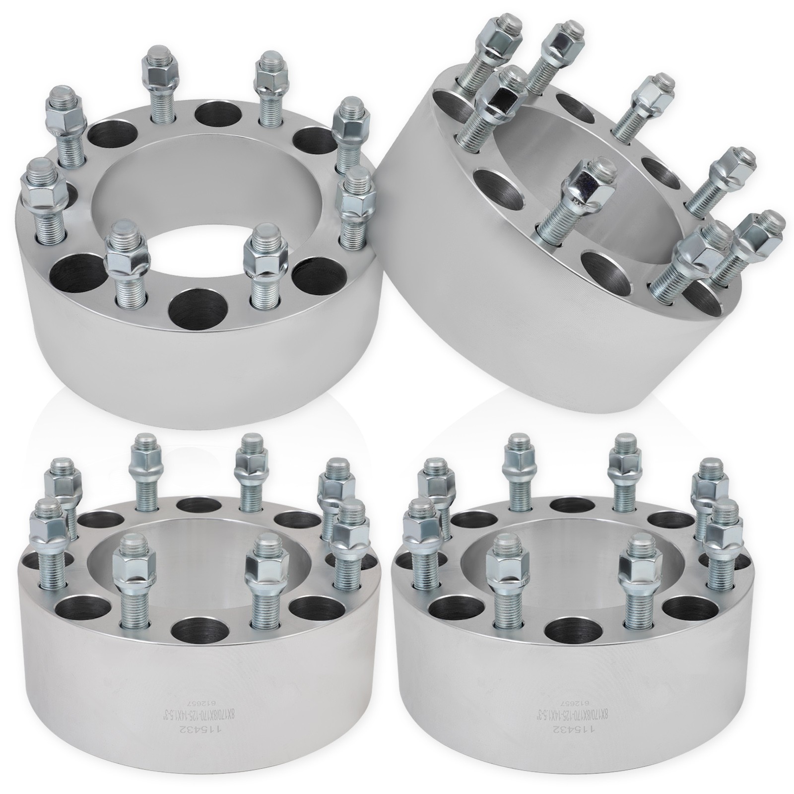 4 Pcs 14x1.5 Wheel Spacers 3\