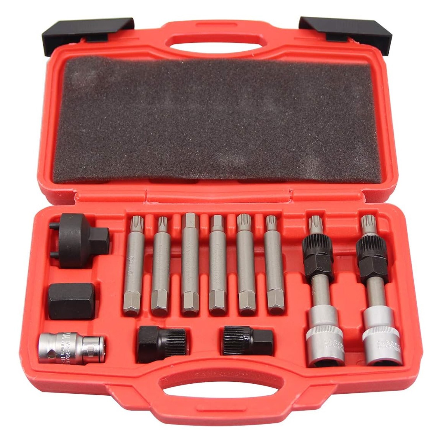 13pc Alternator Freewheel Pulley Removal Socket Tool Bosch Renault 13pc Alternator Freewheel Pulley Removal Socket Tool Bosch Renault