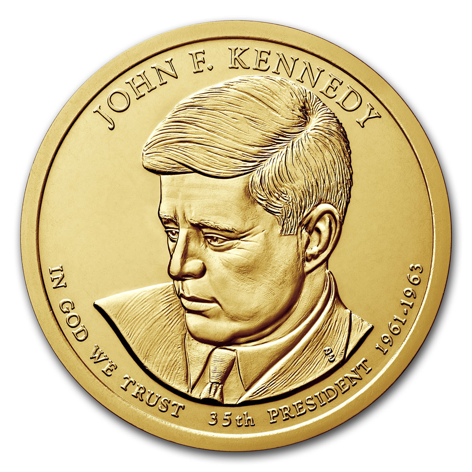 2015-D John F. Kennedy Presidential Dollar BU 2015-D John F. Kennedy Presidential Dollar BU