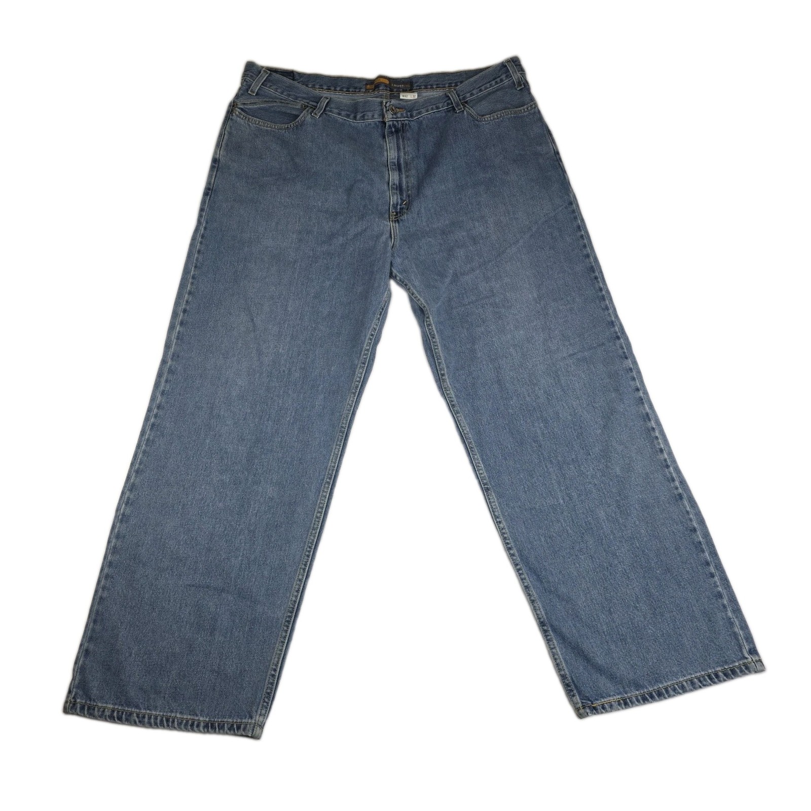 Vintage Levis Silvertab Jeans Men’s 42x32 Blue Denim Medium Wash Baggy (42x30) Vintage Levis Silvertab Jeans Men’s 42x32 Blue Denim Medium Wash Baggy (42x30)