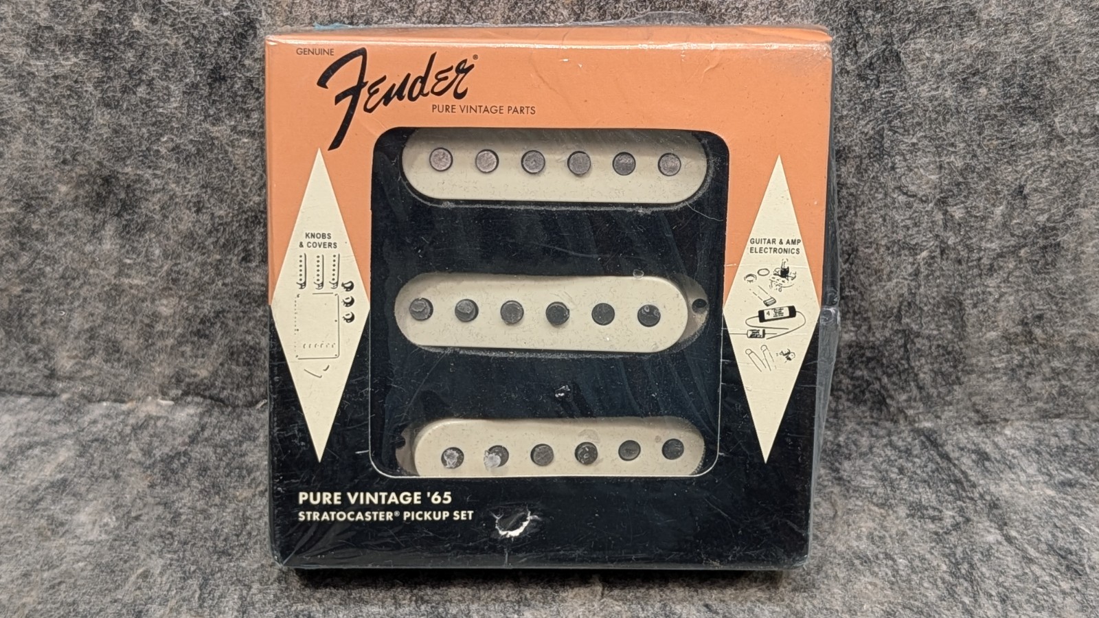 Fender Pure Vintage \'65 Stratocaster Pickup 3-Set Pickups 099-2237-000 Genuine
