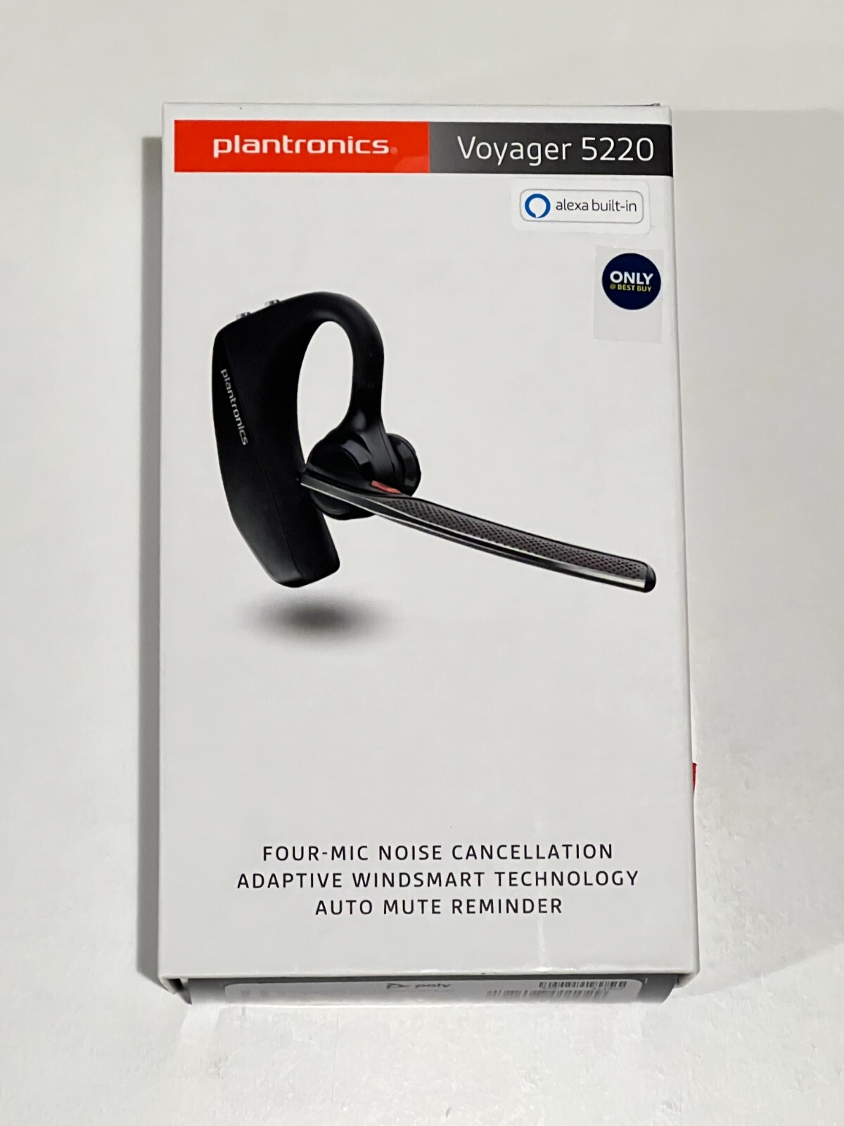 POLY Plantronics Voyager 5220 Noise Cancelling Bluetooth Headset OPEN BOX