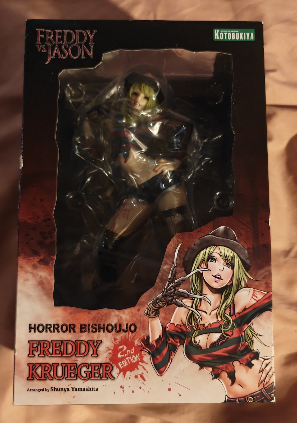 Kotobukiya Horror Bishoujo Freddy Krueger Figure 1/7 Scale, 2nd Edition 
