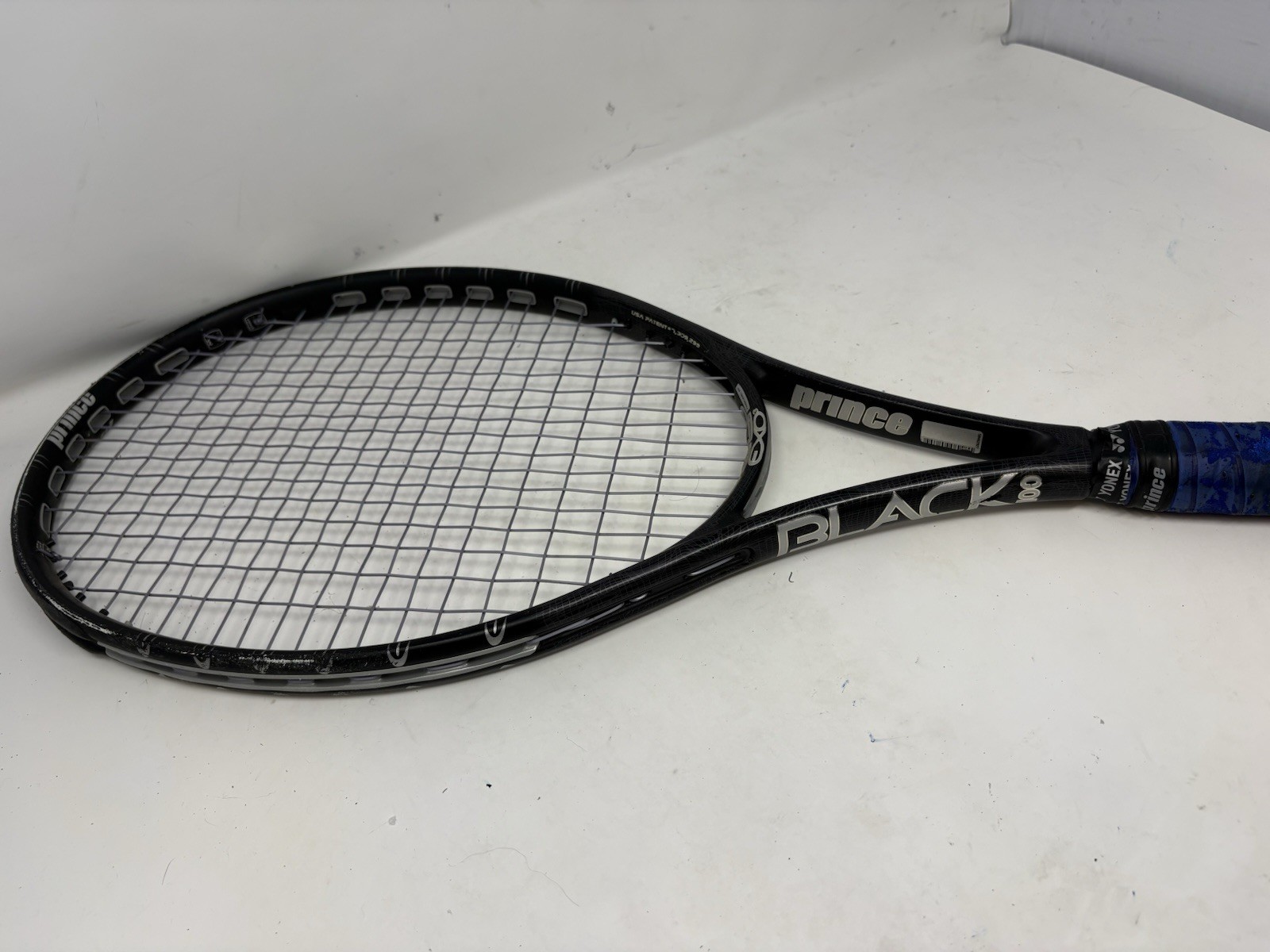 Prince EXO3 Black 100 Tennis Racquet Grip 4 3/8” Used 16x19