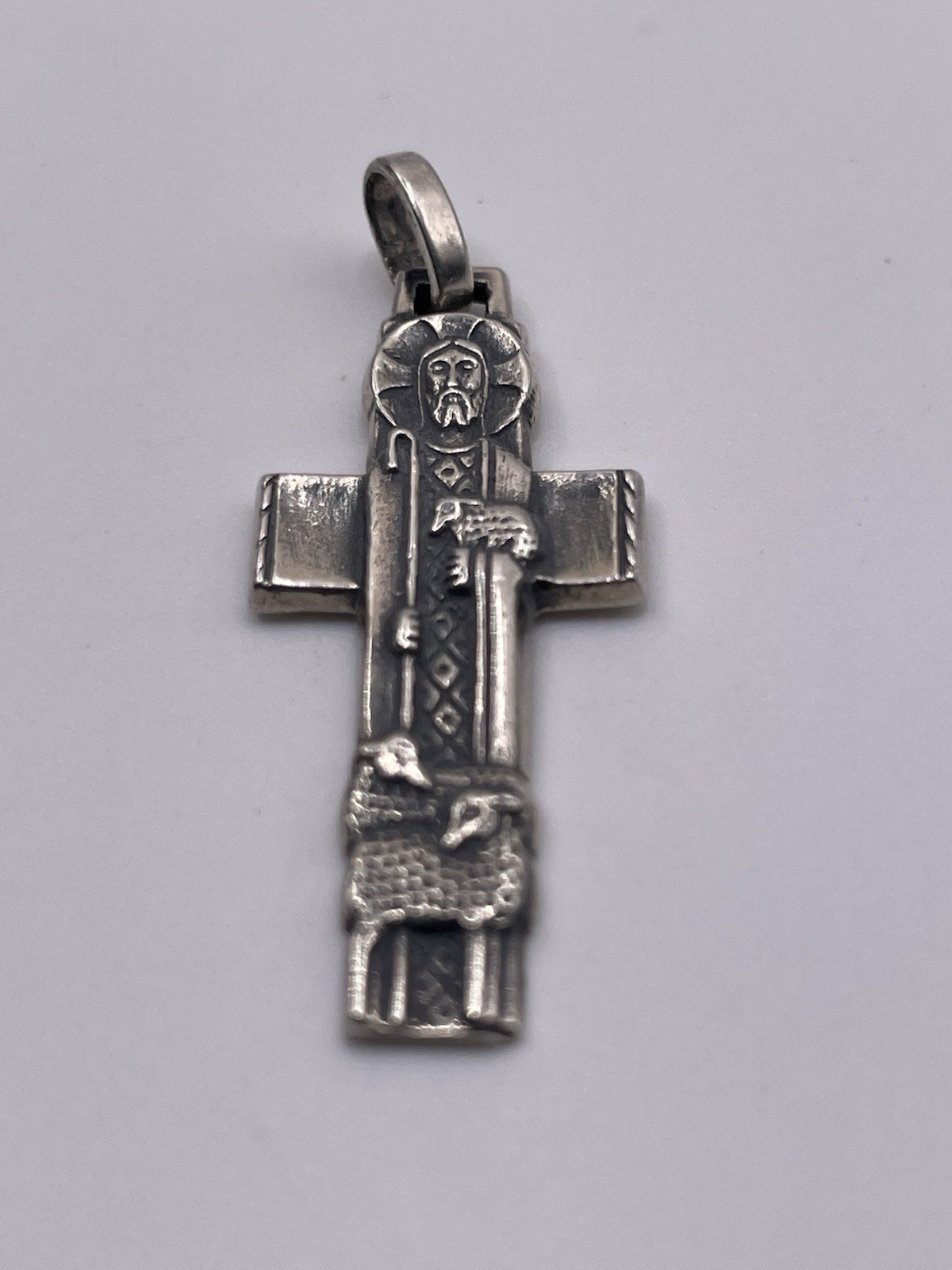 Retired James Avery The Good Shepherd Cross Pendant Retired James Avery The Good Shepherd Cross Pendant