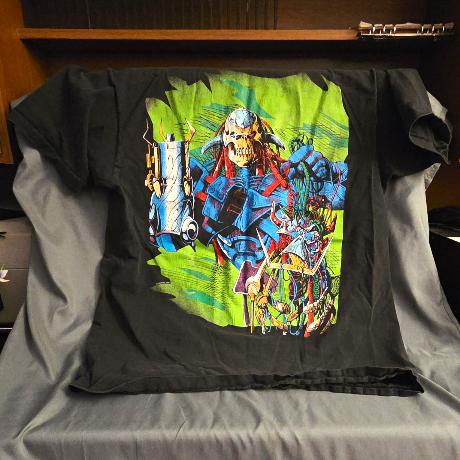 Vintage 1992 Marvel Comics Deaths Head II T Shirt XL Fits L Boxy Anvil