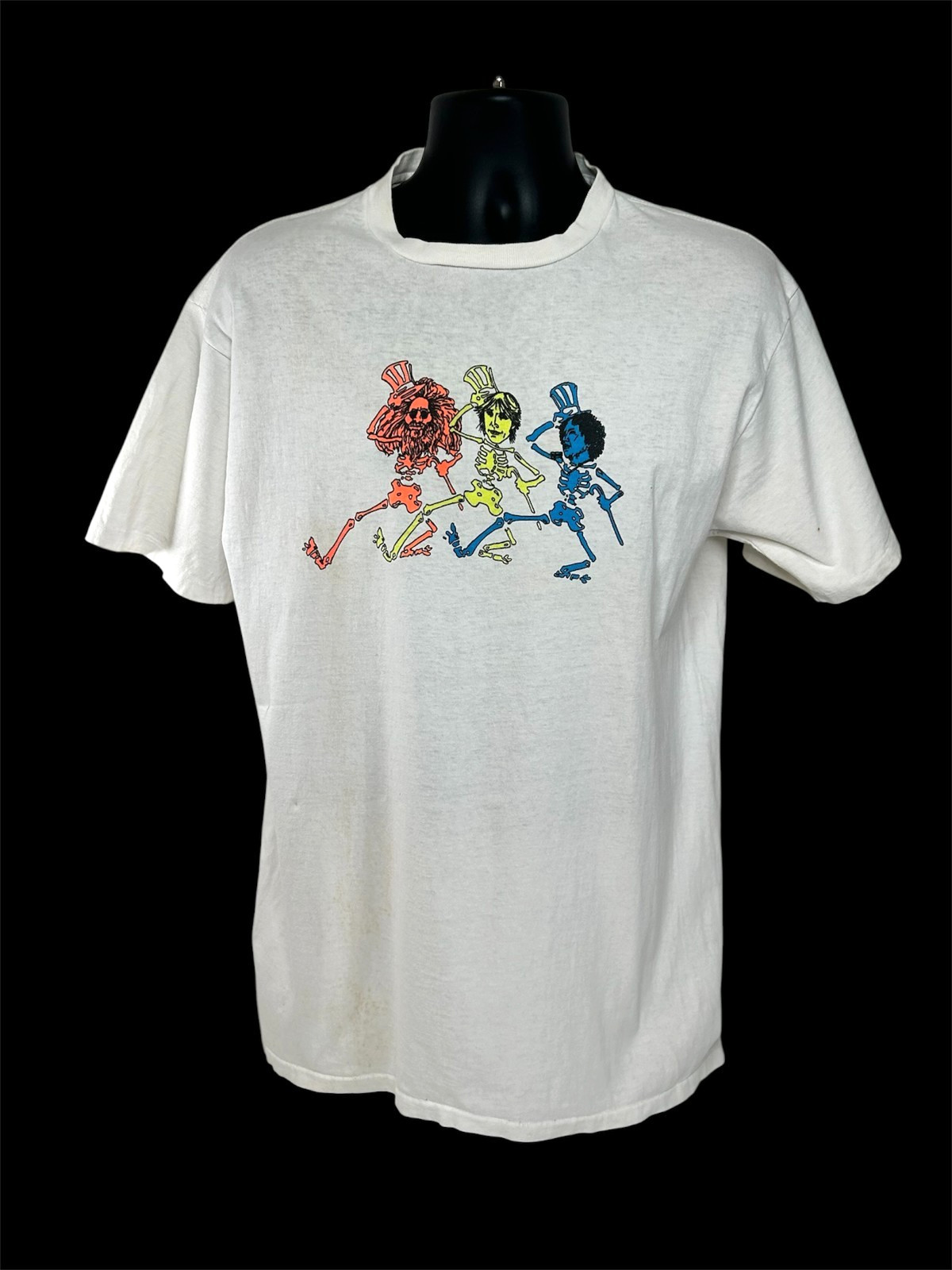 Vtg Grateful Dead Bob Dylan Tom Petty T Shirt 1986 Tour Lot Shirt RARE, Size L