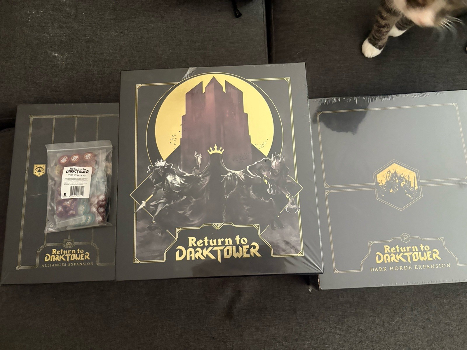 Return To The Dark Tower Azkol's Fortune Kickstarter Package Sealed Return To The Dark Tower Azkol's Fortune Kickstarter Package Sealed