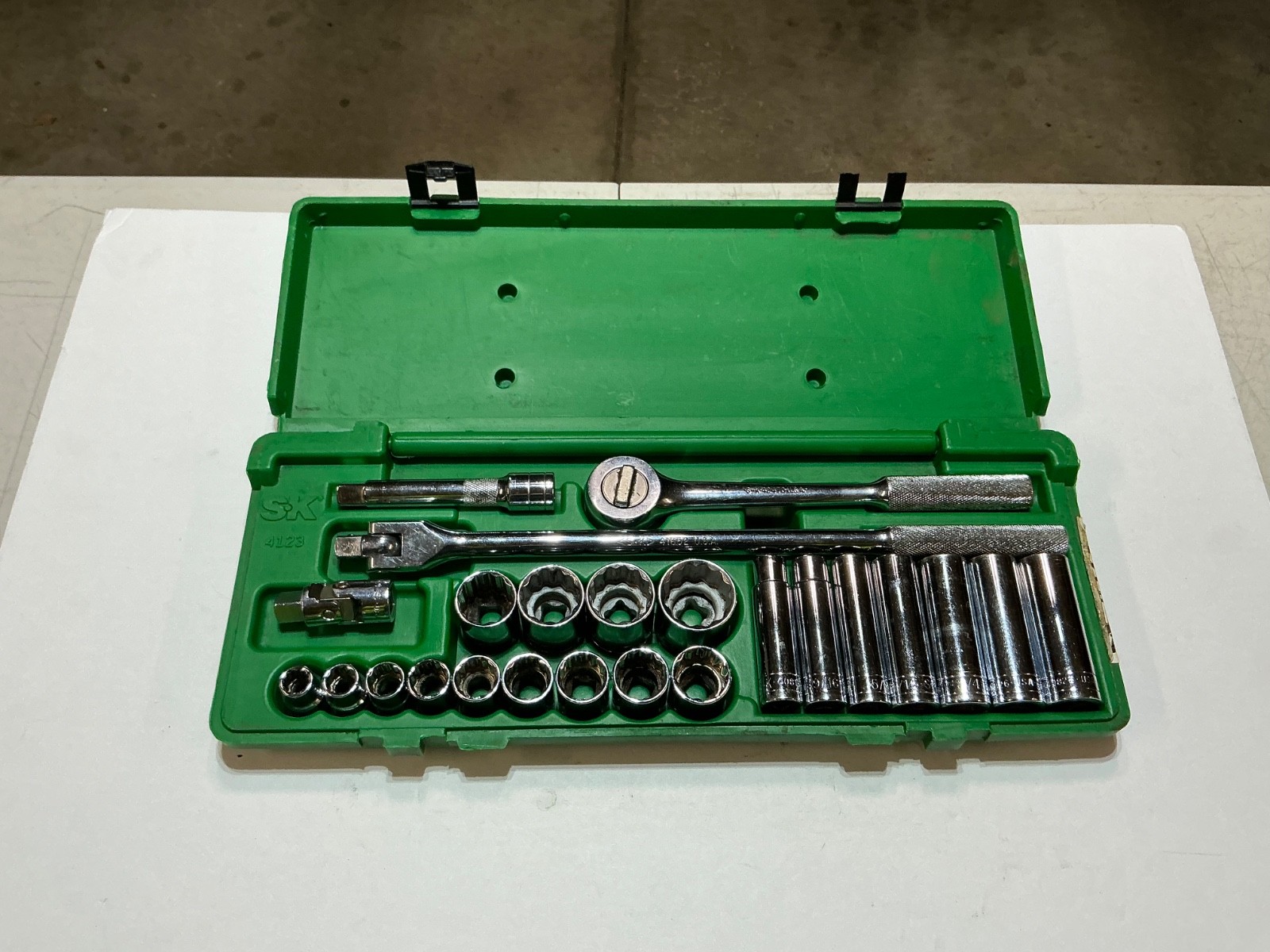 Vtg S-K tools 24 pc 1/2\