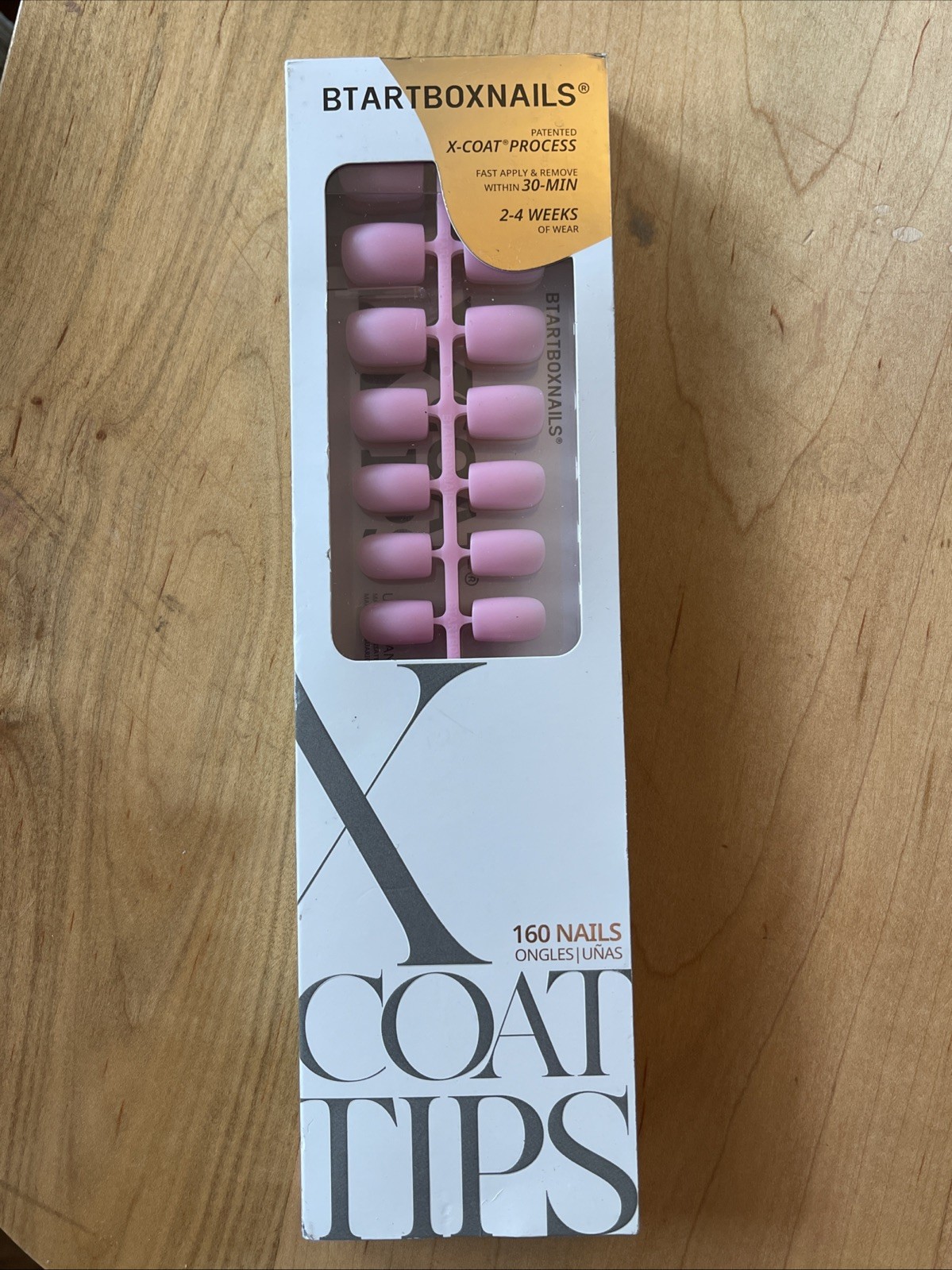 BTARTBOXNAILS X-Coat PRESS PROCESS 160 NAILS NEW IN BOX BTARTBOXNAILS X-Coat PRESS PROCESS 160 NAILS NEW IN BOX