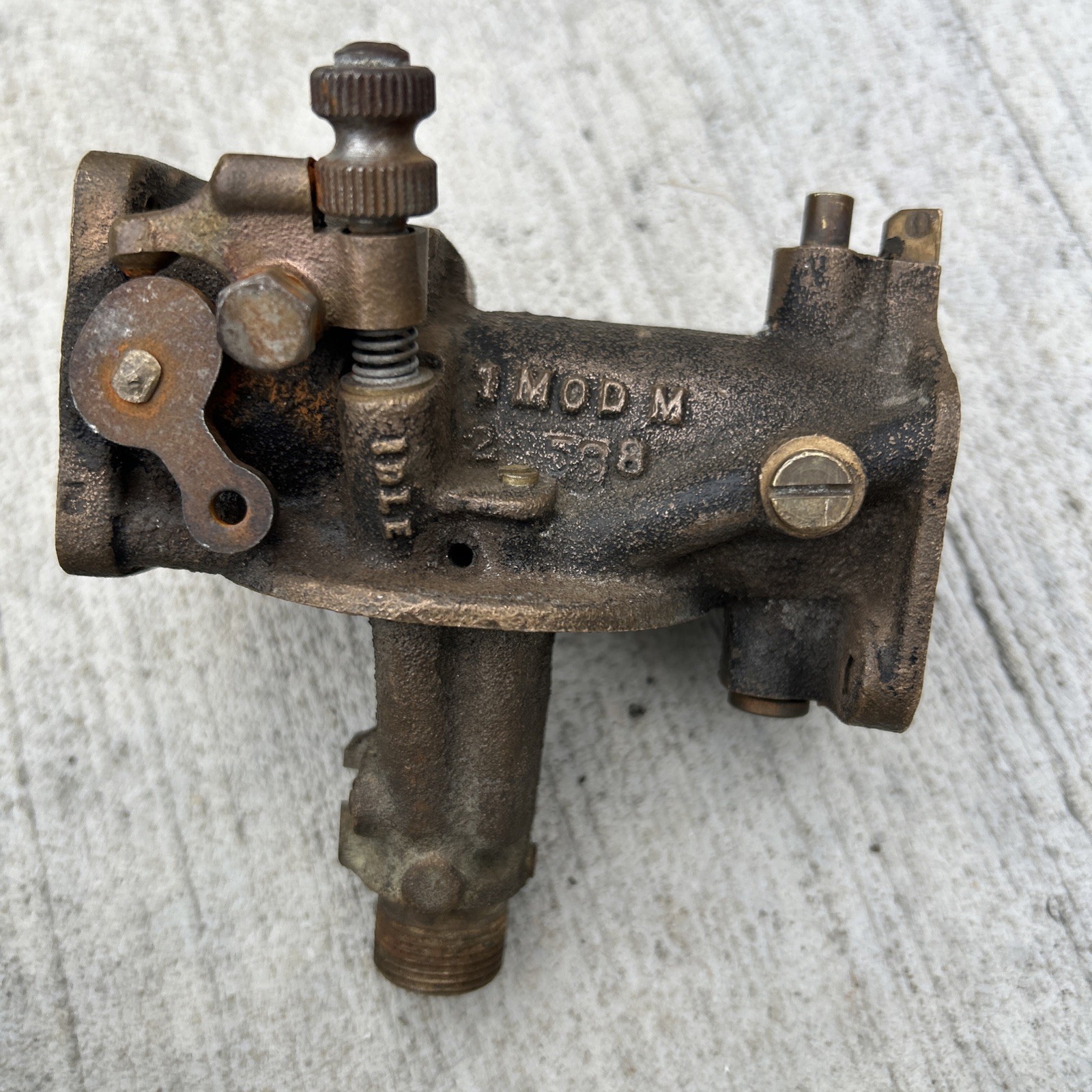 27120-30 OEM Harley WL Linkert M18 Carburetor body 27120-30 OEM Harley WL Linkert M18 Carburetor body