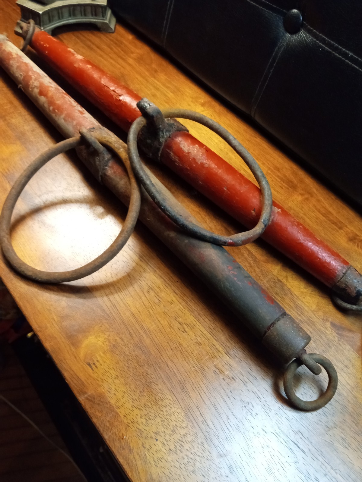 Rare Antique Pair Of 22 Inch Pony Singletrees Horse Equipment Small Rare Antique Pair Of 22 Inch Pony Singletrees Horse Equipment Small