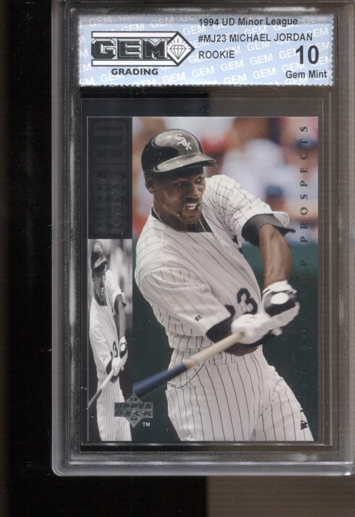 1994 Michael Jordan UD Minor League #MJ23 Gem Mint 10 Chicago White Sox RC