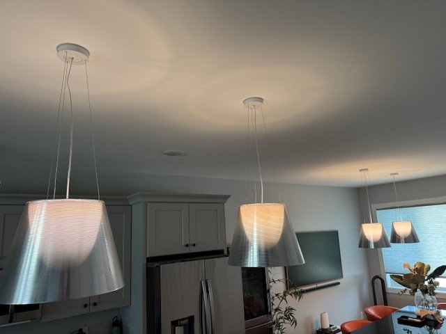 Philippe Starck - Flos Ktribe S2 Pendant Lights (price for 2 lights). Total 4. Philippe Starck - Flos Ktribe S2 Pendant Lights (price for 2 lights). Total 4.