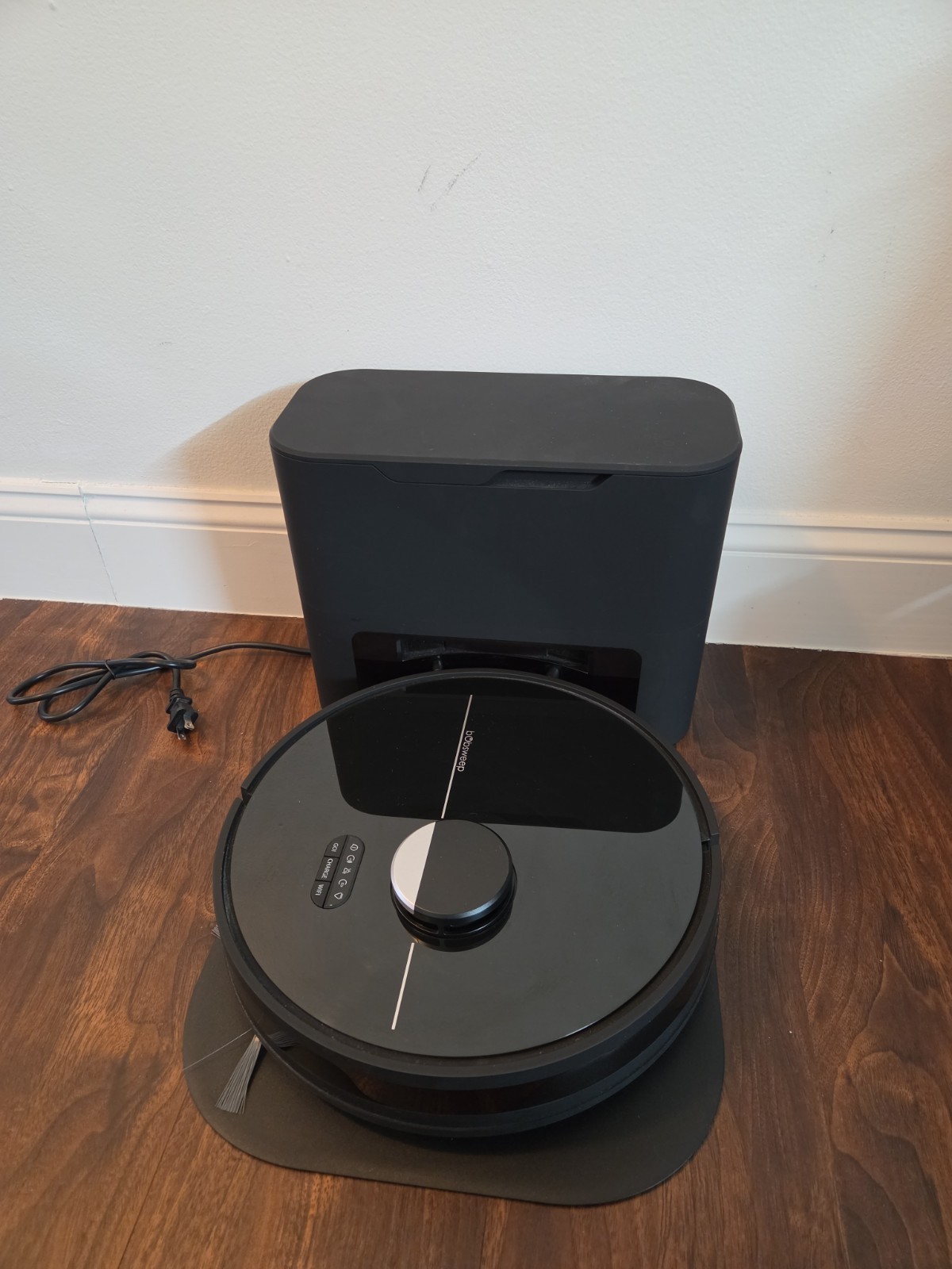BObsweep - Dustin Self-Emptying Robot Vacuum & Mop, Night PET24-7-213 BObsweep - Dustin Self-Emptying Robot Vacuum & Mop, Night PET24-7-213