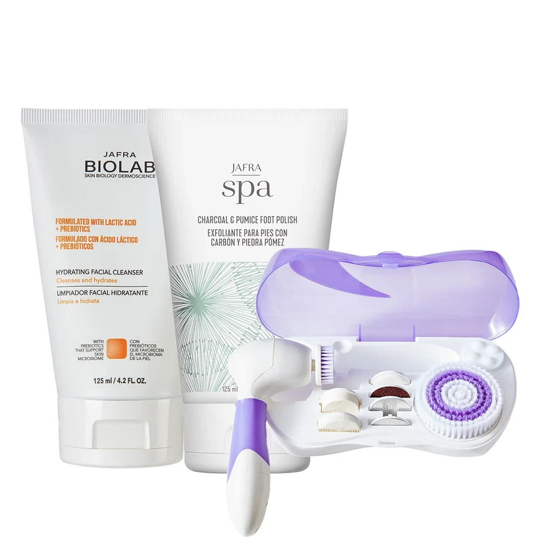 Jafra Beauty 9 In 1 Skin Care System Face And Body Exfoliating Set