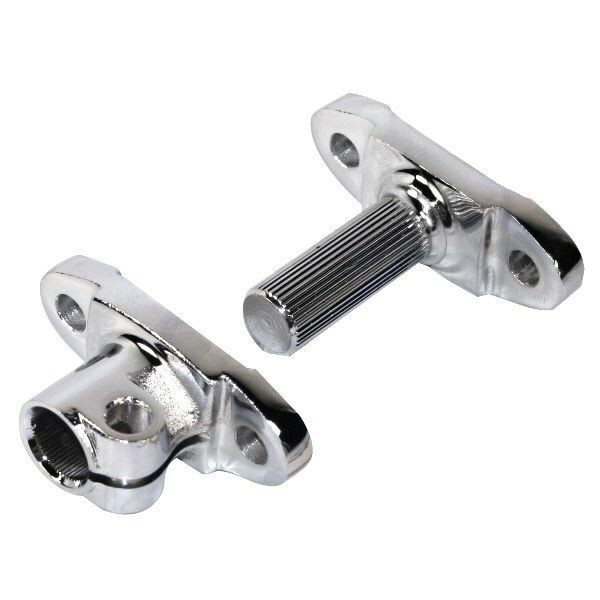 Empi 17-2584 Chrome Vw Stock Steering Coupler- Steering Box To Steering Shaft