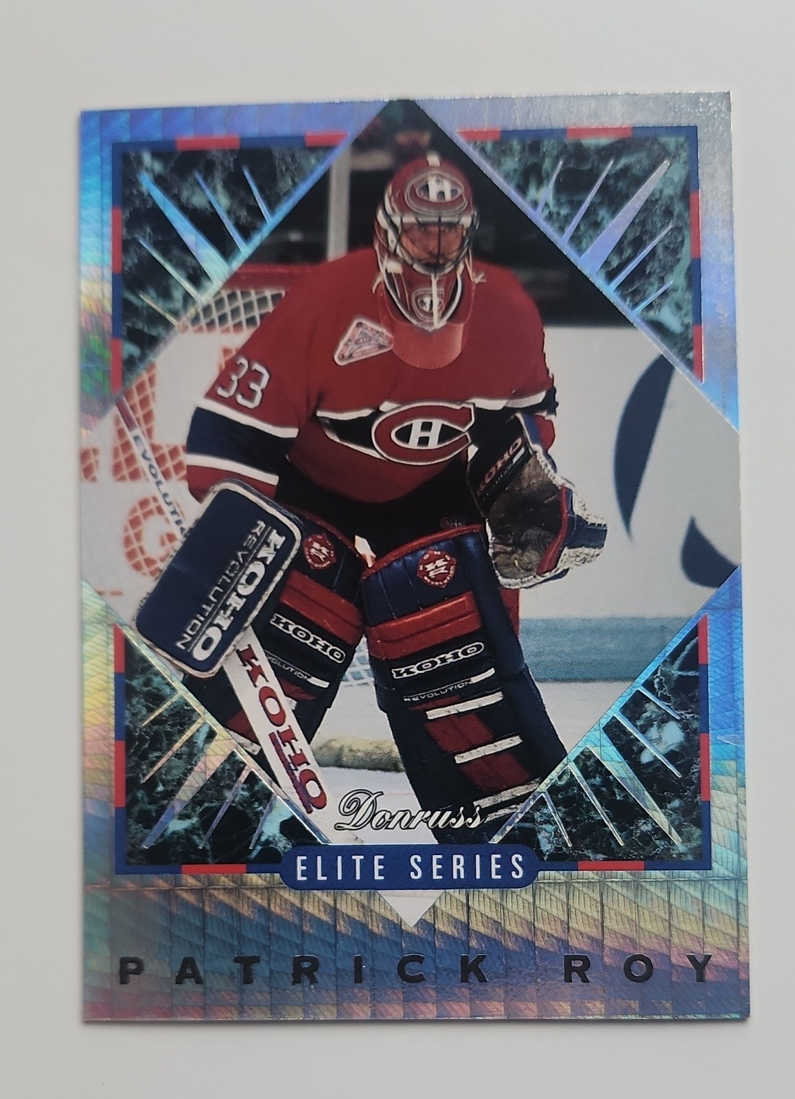 1993-94 Donruss - Elite Series Patrick Roy #9 /10000 1993-94 Donruss - Elite Series Patrick Roy #9 /10000