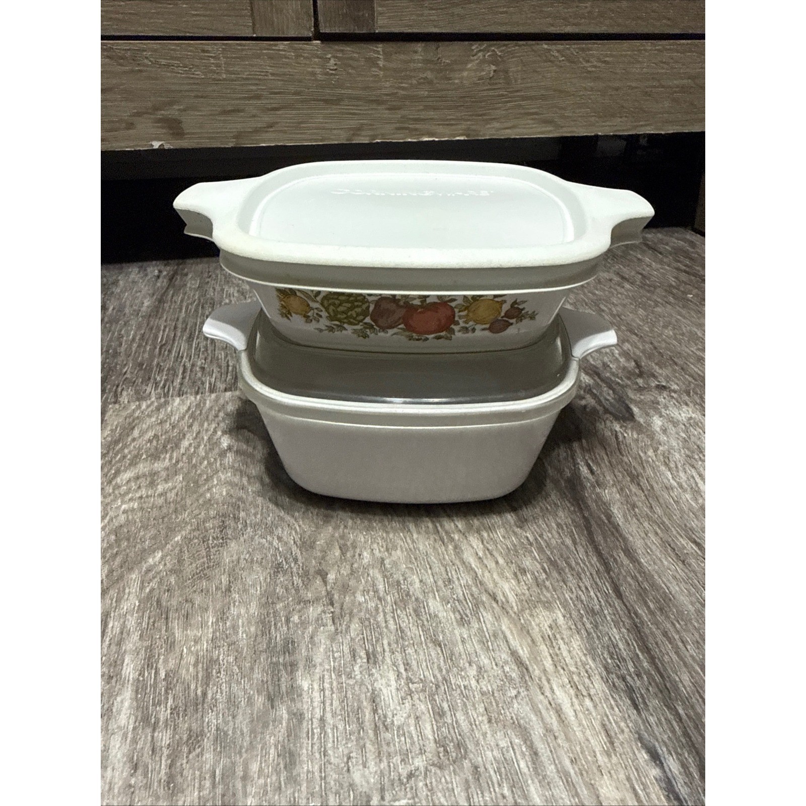 Vintage Corning Ware Spice O Life Casserole Set With Lids USA Vintage Corning Ware Spice O Life Casserole Set With Lids USA