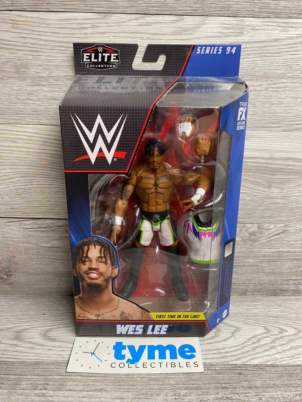 Wes Lee Elite Series 94 Wrestling Action Figure WWE Mattel Sealed New