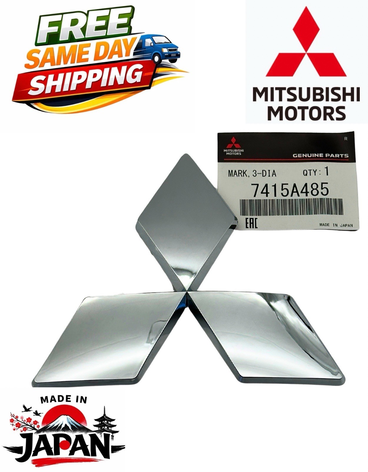 New Genuine OEM MITSUBISHI Front Radiator Grille New Genuine OEM MITSUBISHI Front Radiator Grille